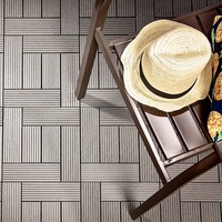 Plancher extérieur en WPC de qualité supérieure, le plus populaire en 2026, pour jardin, carreaux en céramique