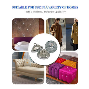 25mm gros diamant verre jeans boutons vintage strass cristal bouton pour vêtement - Product Image 3