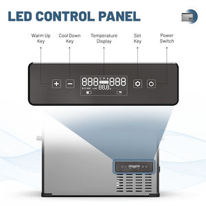 Alpinool 12v 24v compresseur de refroidissement, <span class=keywords><strong>prix</strong></span> d'usine, portable voiture réfrigérateur réfrigérateur - Product Image 6