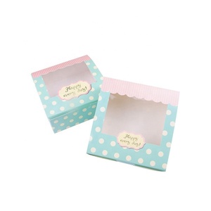 Caja de papel Kraft de cartón corrugado personalizable para aperitivos, Tarjeta blanca, pastel, embalaje de alimentos, estampado en relieve, laminación mate para <span class=keywords><strong>Sushi</strong></span> - Product Image 3