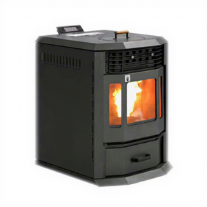 Outdoor Use Freestanding Modern Pellet <b>Stove</b> Fireplace Heater Clean Burning Performance 180-200 Heating Area 19.5 Kw Power - Product Image 1