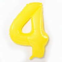 Ballon géant en aluminium Mylar jaune macaron de 40 pouces, ballon à l'hélium pour la décoration d'anniversaire et les célébrations