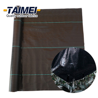 Rouleau de tapis de mauvaises herbes en tissu de paysage perméable à l'eau de haute qualité PP pour verger