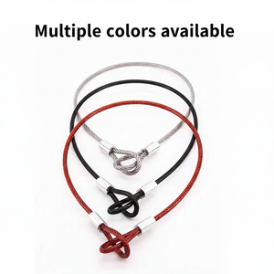 Câble de sécurité en acier inoxydable 304 recouvert de plastique, coloré, fourni directement par l'usine - Product Image 1