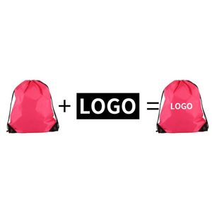 Wholesale Price Custom Logo Football Promotional Printed Waterproof Drawstring Tote Bag for Business - Product Image 4