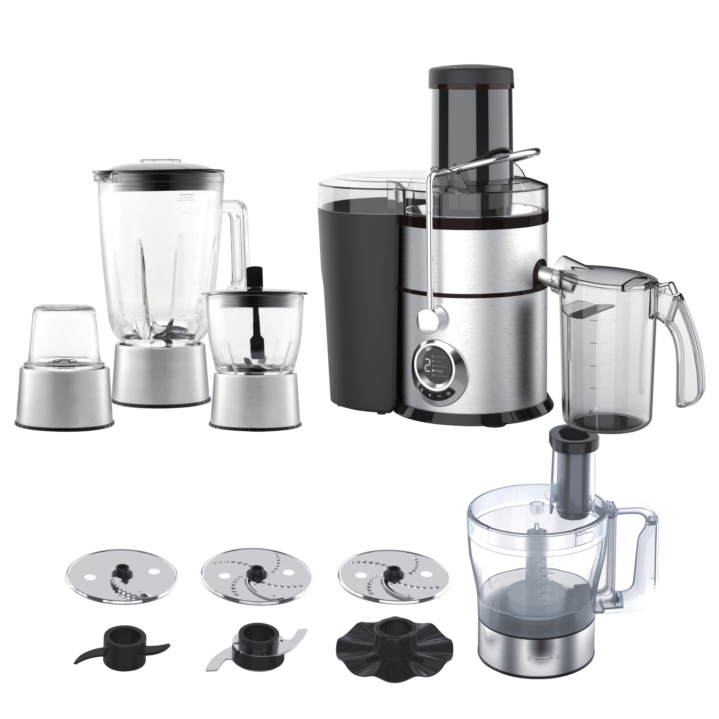 Electric 11 in 1 Baby Food Processor 1.5L Jar 800W Household Kitchen Appliance Juicer RV Ready Grinding & Chopping