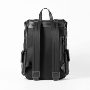 Sac à dos de voyage multifonctionnel Usb de qualité supérieure pour ordinateur portable de 15.6 pouces sac à dos pour ordinateur portable en cuir véritable de luxe pour hommes - Product Image 4