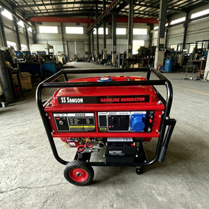 เครื่องกำเนิดไฟฟ้าเบนซิน SS SAMSON 5KVA 5KW เครื่องยนต์ 4 จังหวะ 240V 3600 รอบต่อนาที แบบพกพา พร้อมล้อและมือจับ - Product Image 1
