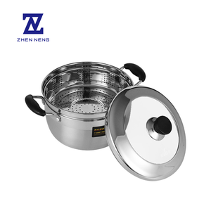 Casserole en acier inoxydable 201 de haute qualité, <span class=keywords><strong>20</strong></span> cm, compatible <span class=keywords><strong>induction</strong></span>, avec poignée, pour usage domestique et en restaurant - Product Image 6