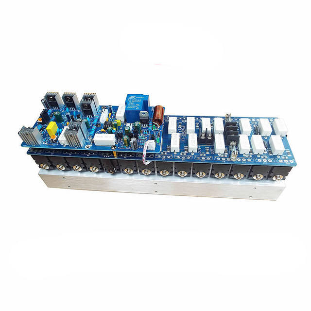 28PCS C5200 A1943 Power Tube JRC5532D Op Amp Assembled 1500W Powerful Amplifier Board / Mono Amp Board Stage Amplifier Board