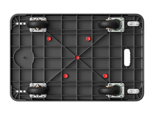 सत्यापित आपूर्तिकर्ताओं से BC-861 उत्पादों 500 किलोग्राम भार क्षमता शॉपिंग कार्ट फोल्डेबल गोदाम कार्ट बड़े प्रारूप स्लैब तय गाड़ी - Product Image 4