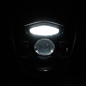 雅马哈摩托车XT660R XT660X备件前照灯84w高/低光束投影仪前照灯电子标记认可前照灯 - Product Image 6