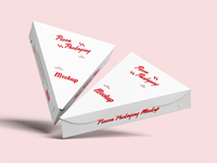 Personalisierte Luxus Große Maßgefertigte Papier-Karton Lebensmittelgeeignete Lieferbox Schwarze Pizzabox