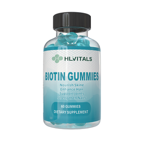 Vitamin Supplements <b>Bear</b> Vegan <b>Gummy</b> Candy Biotin <b>Gummies</b> For Strong Hair Nail Growth Skin Healthy Helps During Pregnancy - Product Image 1