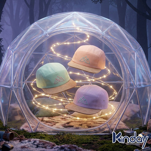 Personnalisation et étiquetage privé <span class=keywords><strong>de</strong></span> motif montagne 3D avec faible MOQ pour casquette <span class=keywords><strong>de</strong></span> camping personnalisée - Product Image 1
