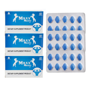 Caja de Extracto Herbal 500mg, Píldoras Azules de Fibra Dietética Masculina con Horny Goat Weed para Energía, Resistencia y Apoyo a la Confianza - Product Image 6