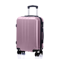 Valise portable en ABS de 20 pouces, argentée, moderne, style dessin animé vintage, avec logo personnalisé, légère, durable, étanche, pour bagage à main – Vente en gros