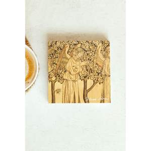 Ensemble de sous-verres promotionnels William Morris Series, pierre unique, 38 - Product Image 1