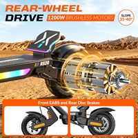 Trottinette électrique pliable OEM disponible, entrepôt USA/UE, avec contrôle par application NFC, double amortissement, pour adulte, tout-terrain