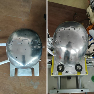 Macchina per la produzione e la stiratura del tappo chirurgico con stazione di <span class=keywords><strong>cappello</strong></span> a vapore a bassa rumorosità e pressa industriale ad alta temperatura - Product Image 6