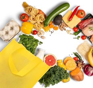 定制可回收环保无纺布可重复使用购物袋，带徽标，可生物降解，适用于超市和展览使用 - Product Image 5