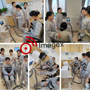 Equipo de rehabilitación médica Chaleco HFCWO Sistema de eliminación de vías respiratorias <span class=keywords><strong>para</strong></span> eliminación asistida de tos Eliminación de esputo Terapia física - Product Image 6