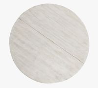 Table basse ronde de rangement multifonctionnelle, table ronde en bois, ensemble de tables basses modernes, luxe moderne