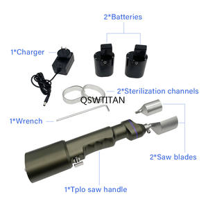 1 Set gergaji TPLO, gergaji ortopedi berosilasi, gergaji tulang listrik, instrumen bedah ortopedi dokter hewan - Product Image 5