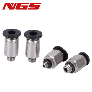 Raccordi Pneumatici NGS in Ottone PC4-M5 PL3-M3 M6 con Filettatura, Mini Giunto Rapido in Metallo per Tubo dell'Aria, Gomito Dritto 3/5/6mm Micro Quick - Product Image 6