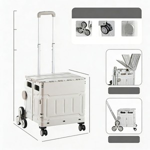 Chariot <span class=keywords><strong>de</strong></span> <span class=keywords><strong>courses</strong></span> pliable durable et lavable et un chariot pliable simple pour la <span class=keywords><strong>livraison</strong></span> <span class=keywords><strong>à</strong></span> <span class=keywords><strong>domicile</strong></span> - Product Image 2