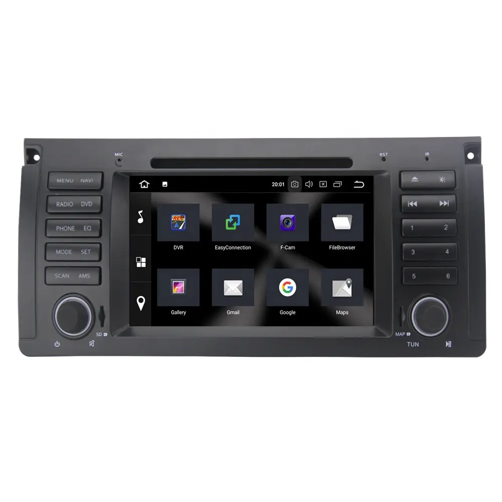 IPS 4G 64 DSP Android 10.0G Carro DVD PLAYER Para BMW X5 E53 E39 1996-2003 GPS unidade de cabeça tela de navegação multimídia de áudio estéreo