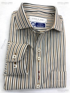 <span class=keywords><strong>New</strong></span> Design 2020 Slim Fit ShirtためEveryday Look <span class=keywords><strong>Men</strong></span>のShirt 100% Cotton Casual Slim Fit - Product Image 4