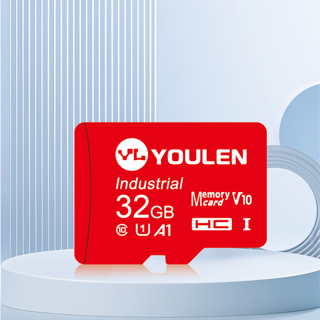 Youlen Industrial Grade Plastic TF/ Memory Card 8GB-256GB High-Speed C10 U3 V30 Multi-Device Model YLSDAIND1XXXG