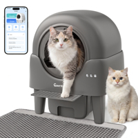 Litière pour chat 85L Energy Smart Sensor, désodorisation sans odeur, moteur silencieux, anti-pincement, autonettoyante, nettoyage facile, automatique
