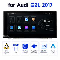 Système multimédia automobile Linux à démarrage rapide de 10,25 pouces avec CarPlay sans fil Android Auto pour Audi Q2L GA 2017 Écran tactile IPS GPS