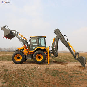 Yaweh รถตักแบบถังพร้อมรถแบ็คโฮและด้านหน้ารถแทรกเตอร์3จุดพร้อมรถตักและรถแบ็คโฮพร้อม CE - Product Image 5