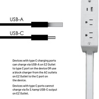Adaptador de Viaje Universal Tipo UK XZJ, Enchufe Extensor de Tomacorriente Eléctrico 180 °   Carga Rápida Giratoria