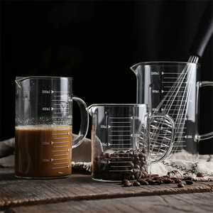<span class=keywords><strong>Taza</strong></span> <span class=keywords><strong>medidora</strong></span> de cristal WELLFLYER al por mayor, <span class=keywords><strong>taza</strong></span> <span class=keywords><strong>medidora</strong></span> de cristal con <span class=keywords><strong>mililitros</strong></span> para cocina con asa, venta al por mayor, - Product Image 6