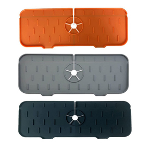 Tapis de vidange de robinet en silicone populaire garde-boue d'eau pour évier de cuisine pour restaurants - Product Image 6