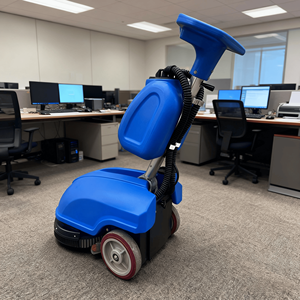 Compact 24V <b>Walk</b>-Behind Mini Floor Sweeper New Condition Automatic Small-Handled Tile and Marble Mop Cleaning <b>Machine</b> - Product Image 4