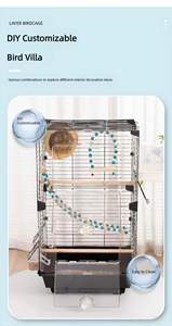 Panneaux de <span class=keywords><strong>cage</strong></span> à oiseaux, cages à oiseaux en métal, cages pour animaux de compagnie, grandes et petites, taille personnalisée, solides et durables, fournitures pour animaux de compagnie, boîte la plus vendue - Product Image 6