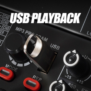 Mezclador de audio Profesional Equipo de sonido negro digital de 12 canales Mezclador de audio MQ Hecho en China Amplificador de potencia - Product Image 3