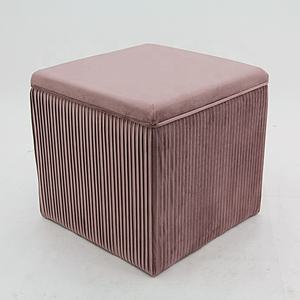 HStex — pied-de-pied en velours pour rangement, meuble moderne, <span class=keywords><strong>pouf</strong></span> pour grand coussin, pochette de <span class=keywords><strong>canapé</strong></span>, siège en velours - Product Image 5