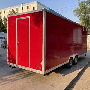 รถขายอาหารรถลากทาโก้ในร้านอาหารรถขายอาหารบนถนนเคลื่อนที่ขนาดตามท้องถนนมีห้องครัวเต็มรูปแบบ - Product Image 6