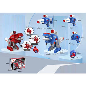 Nuevos Huevos de <span class=keywords><strong>Dinosaurio</strong></span> 2 <span class=keywords><strong>en</strong></span> 1 <span class=keywords><strong>que</strong></span> <span class=keywords><strong>se</strong></span> Transforman <span class=keywords><strong>en</strong></span> Tiranosaurio Rex, Juguetes de Construcción, Regalos - Product Image 5