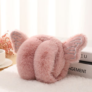 Дешевые складные теплые Защитные Мягкие женские зимние меховые наушники - Product Image 1