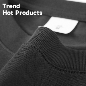 2025 LOGO personalizzato 280 grammi Pullover bianco 100% cotone a maniche lunghe da <span class=keywords><strong>uomo</strong></span> <span class=keywords><strong>felpa</strong></span> girocollo - Product Image 2