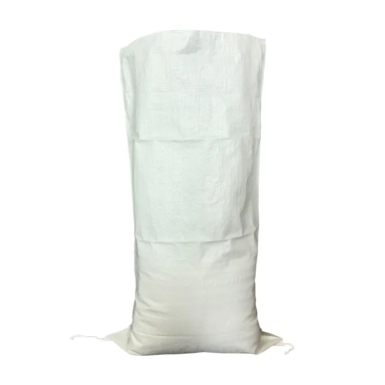จีนสีขาว Pp ทอลามิเนตถุงน้ําตาล/กระสอบ 25 กก. 50 กก. ทอถุงข้าวโพรพิลีนถุงแป้งสาลี