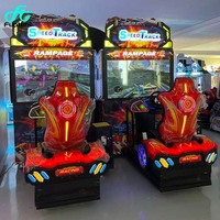Machine de jeu à pièces de voiture de course initiale d'arcade de Offre Spéciale