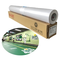 Rouleau de vinyle PVC auto-adhésif opaque brillant GMT 3295C-2 0,16 mm pour impression à solvant et UV